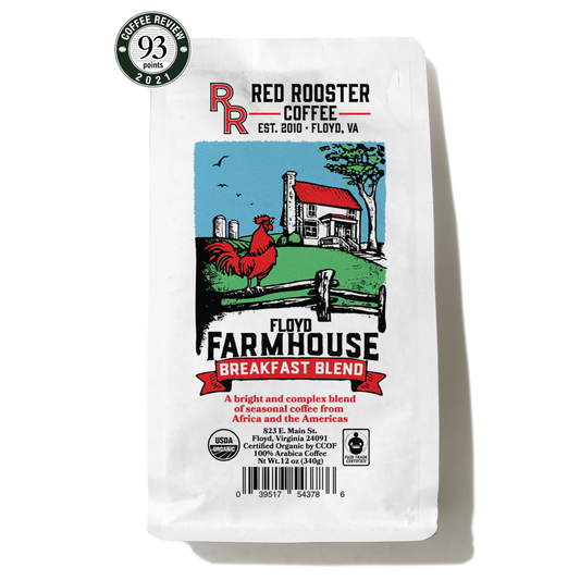 Organic Floyd Farmhouse Breakfast Blend - Coffee Selection for Home Coffee Enthusiasts