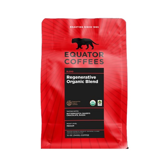 Regenerative Organic Blend 12 oz - Coffee Selection for Home Coffee Enthusiasts