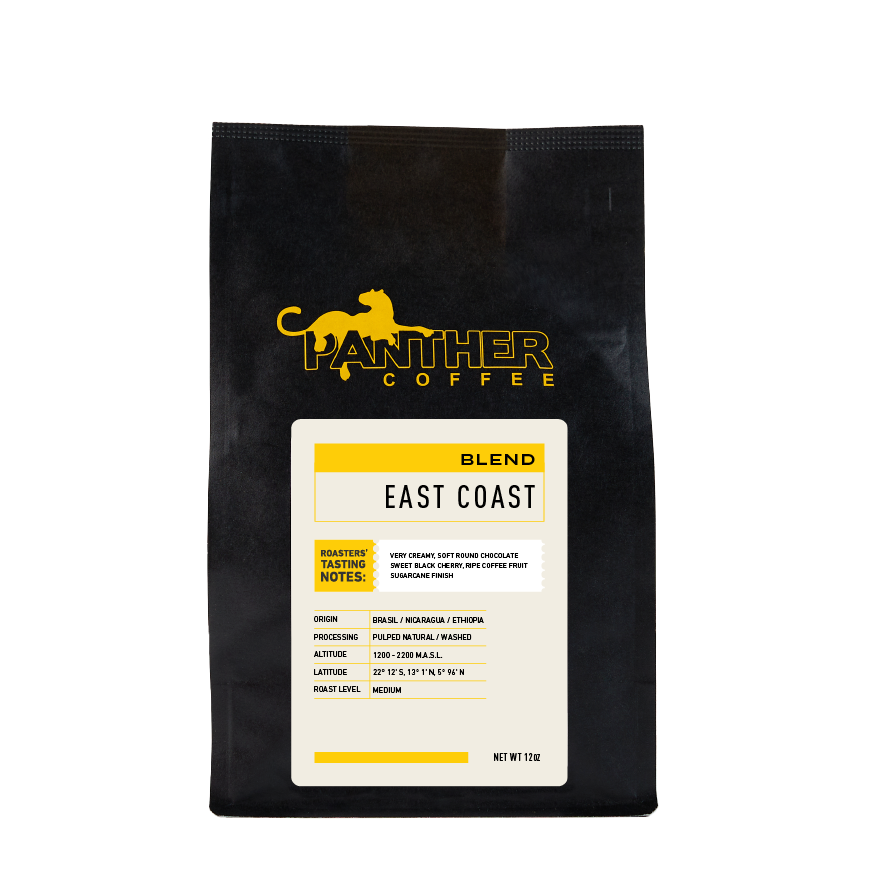 East Coast Espresso 12 oz - Manual Coffee Press for Daily Use