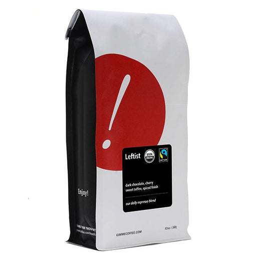 Leftist (Fairtrade Organic) 2 lb - Coffee Selection for Home Coffee Enthusiasts