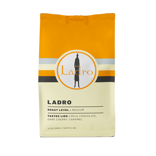 Ladro Espresso 12 oz - Manual Coffee Press for Daily Use