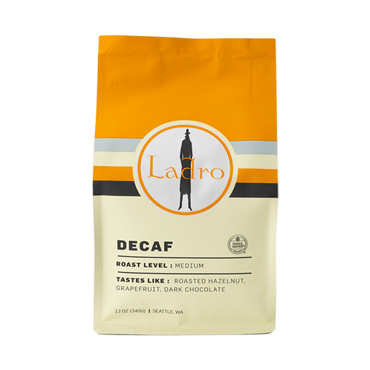 Ladro Decaf 12 oz - Coffee Selection for Home Coffee Enthusiasts
