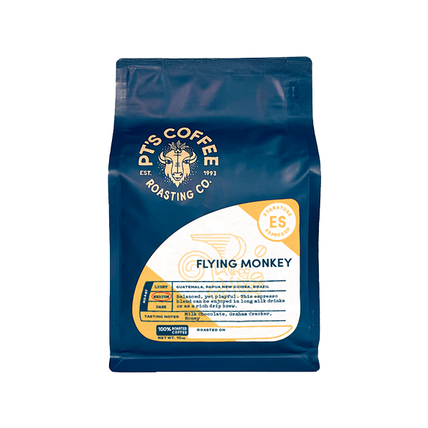 Flying Monkey Espresso 10 oz - Manual Coffee Press for Daily Use