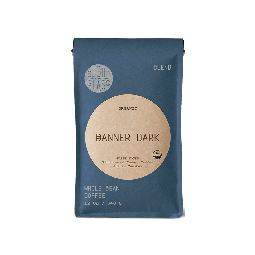 Organic Banner Dark 12 oz - Coffee Selection for Home Coffee Enthusiasts