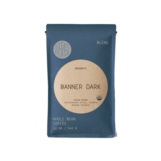 Organic Banner Dark 12 oz - Coffee Selection for Home Coffee Enthusiasts