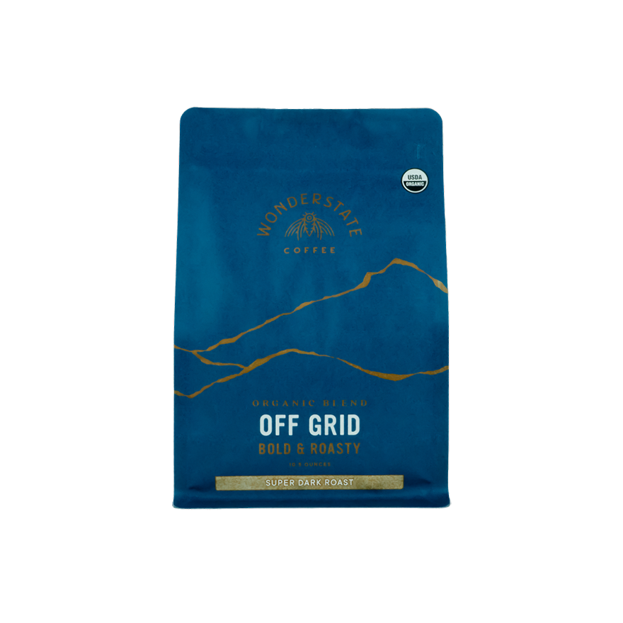 Organic Off Grid Super Dark Roast 1.5 lb - Coffee Selection for Home Coffee Enthusiasts