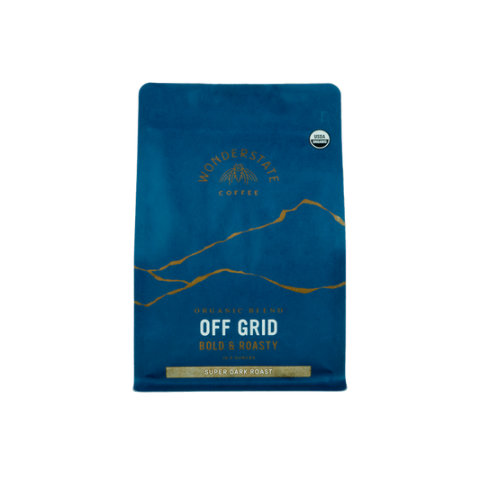 Organic Off Grid Super Dark Roast 1.5 lb - Coffee Selection for Home Coffee Enthusiasts