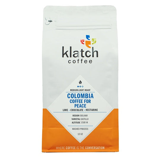 Colombia Coffee for Peace 12 oz - Coffee Selection for Home Coffee Enthusiasts