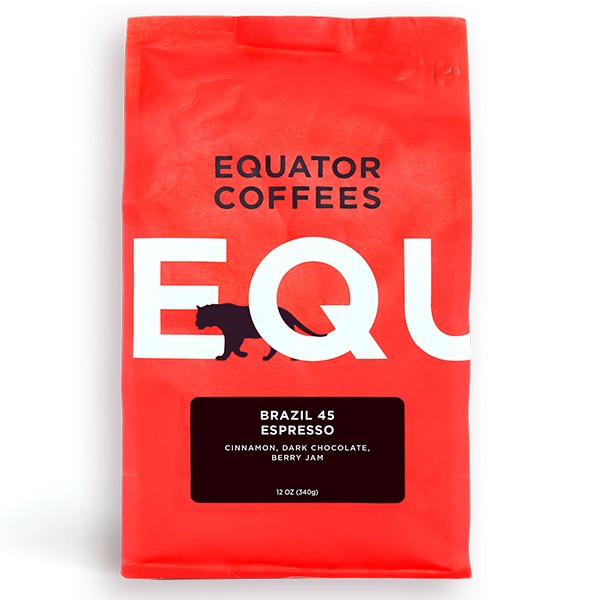 Brazil 45 Espresso 12 oz - Manual Coffee Press for Daily Use