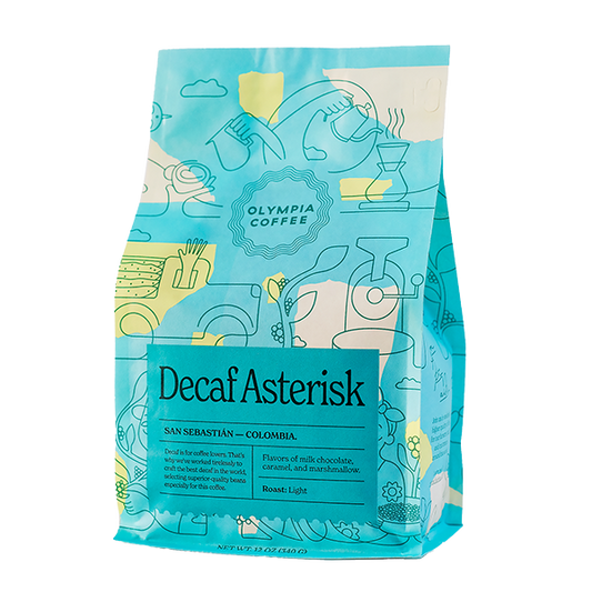 Decaf Asterisk 12 oz - Coffee Selection for Home Coffee Enthusiasts