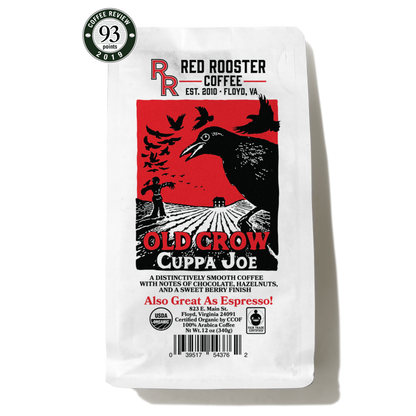 Organic Old Crow Cuppa Joe - Coffee Selection for Home Coffee Enthusiasts
