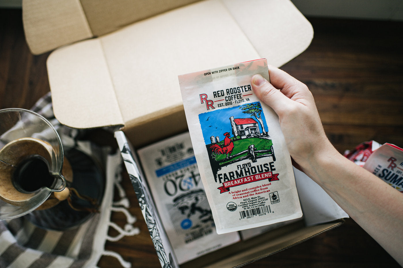 Organic Floyd Farmhouse Breakfast Blend - Coffee Selection for Home Coffee Enthusiasts