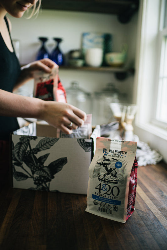 Organic 4&20 French Roast - Coffee Selection for Home Coffee Enthusiasts