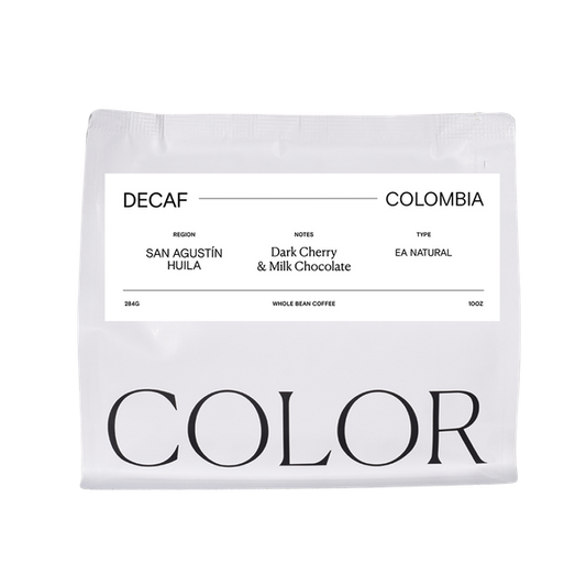 Decaf Colombia San Agustin 10 oz - Coffee Selection for Home Coffee Enthusiasts