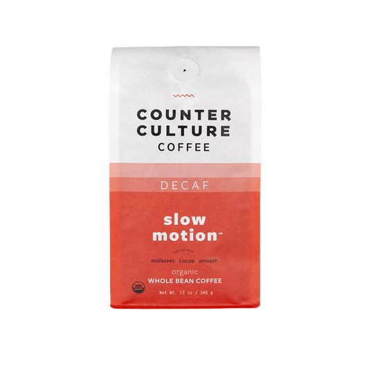 Slow Motion - Decaf 12 oz - Coffee Selection for Home Coffee Enthusiasts