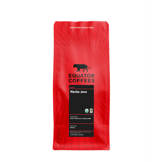 Mocha Java Fair Trade Organic 2 lb - Coffee Selection for Home Coffee Enthusiasts