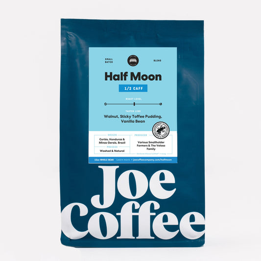 Half Moon Half Caff 2 lb - Coffee Selection for Home Coffee Enthusiasts