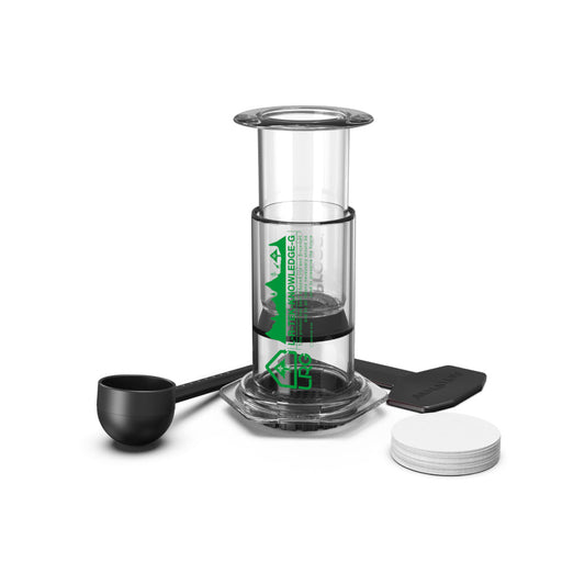 AeroPress Clear Coffee Press - LRG - Manual Coffee Press for Daily Use