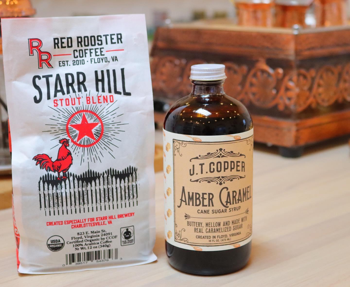 Organic Starr Hill Stout Blend - Coffee Selection for Home Coffee Enthusiasts
